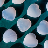 Blue Chalcedony Hearts