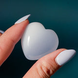 Blue Chalcedony Hearts