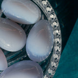 Blue Chalcedony Eggs